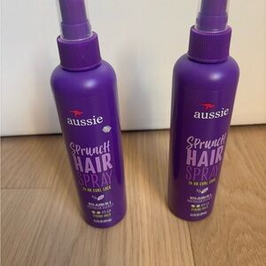 Aussie Sprunch Hair Spray Jojoba Oil 8.5 Fl Oz 2 pack